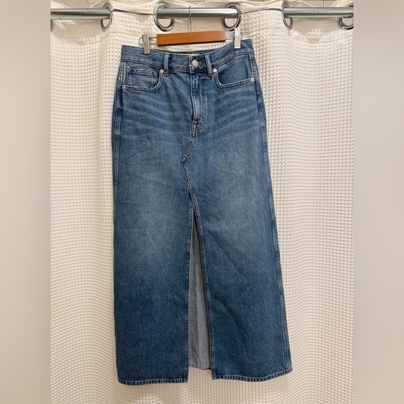 Madewell Dresses & Skirts - Madewell Blue Denim Maxi Skirt